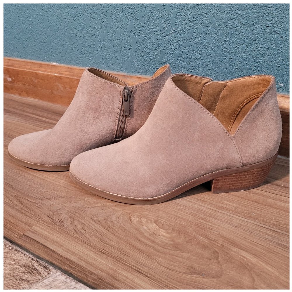 Lucky Brand Tan Women's Ankle Booties Size 7.5M